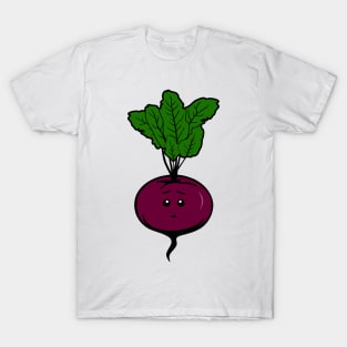 Nervous Beet Sips Tea Party Series T-Shirt